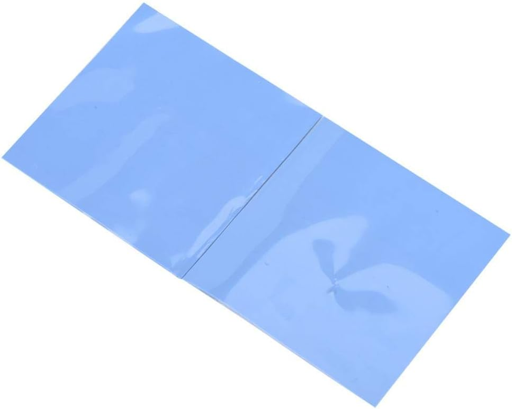 Bewinner 2PCS 100Mm X 100Mm X 1Mm CPU Thermal Pad Set - High Conductivity Silicone Heat Sink Pad for CPU & Graphics Cards Cooling image number 1