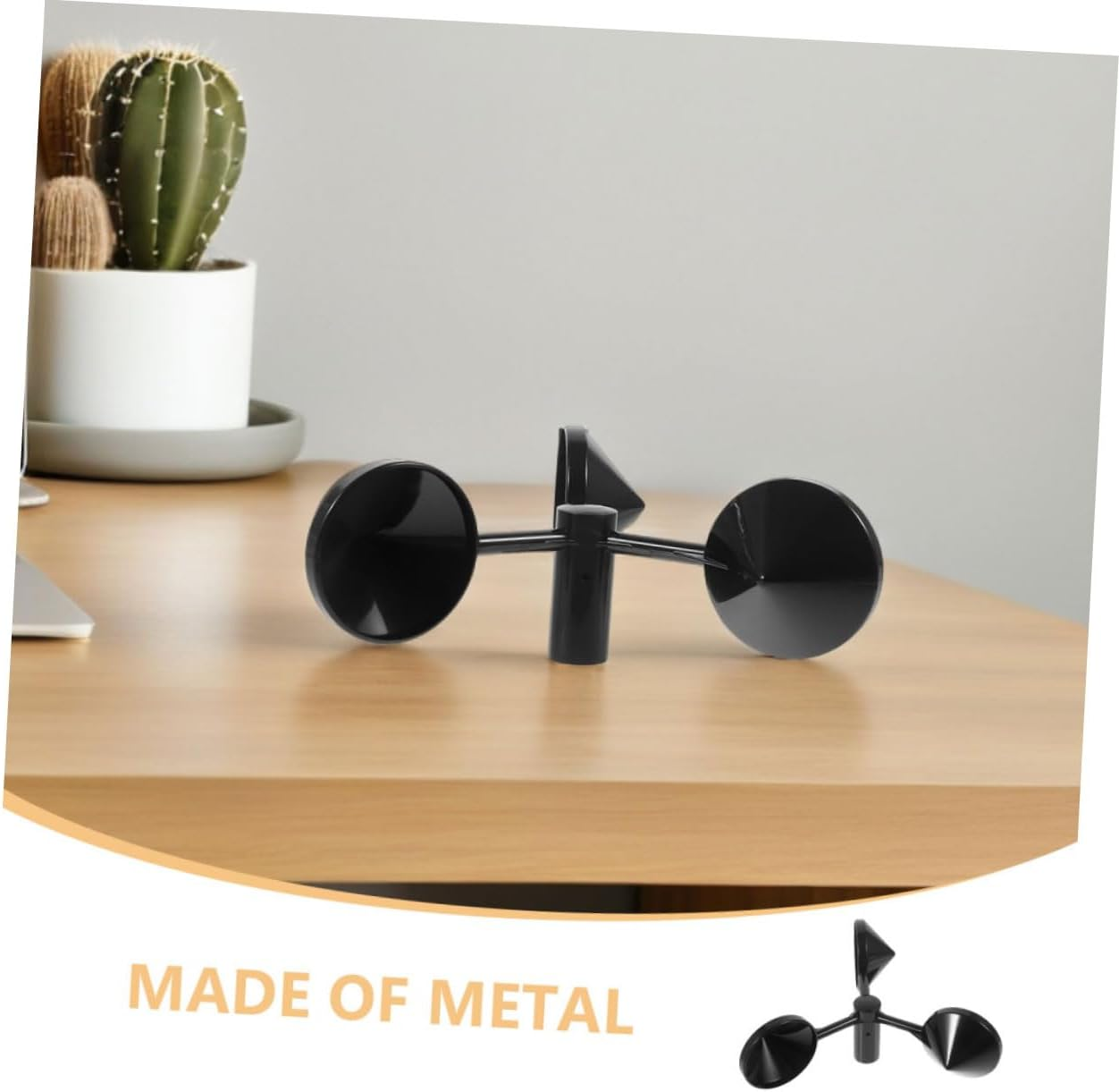 Yardwe 3Pcs Anemometer Wind Cups for Accurate Measurement Air Flowing Meter Cup Handheld Speed Indicator image number 4