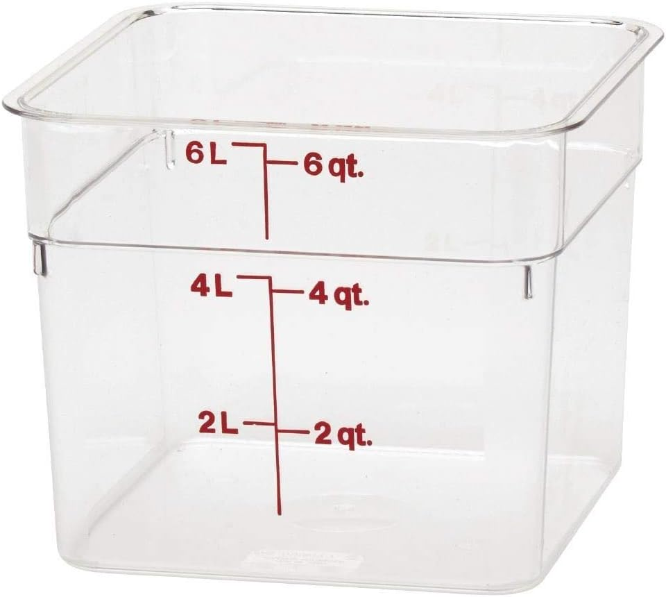 Camwear Polycarbonate round Food Storage Containers 12 Quart Clear image number 5