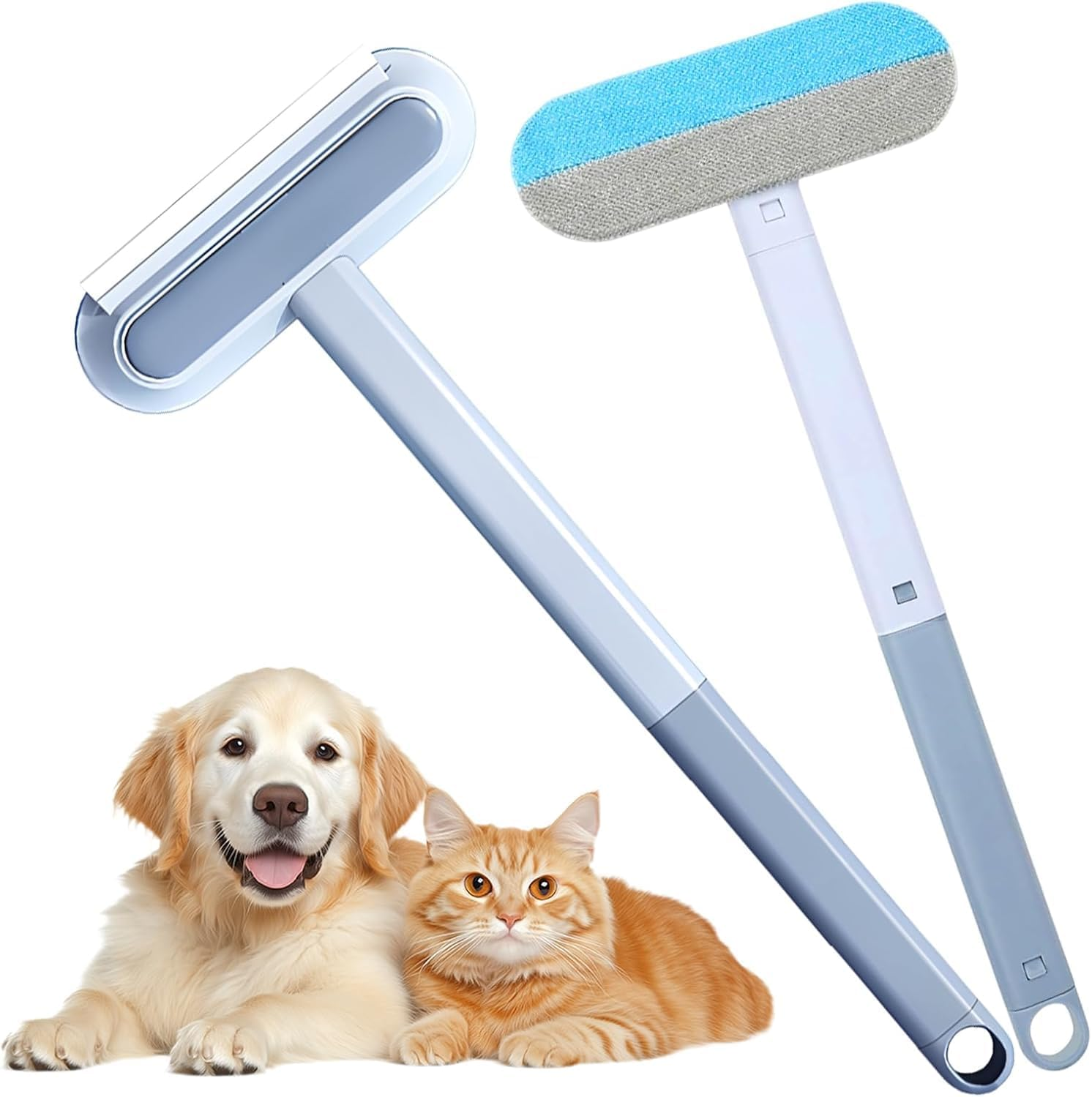 Generisch Pet Hair Remover, 3-In-1 Pet Hair Remover, Multifunctional Pet Hair Removal Brush, Reusable and Washable Cat Hair Remover, Cat Fur Brush image number 4