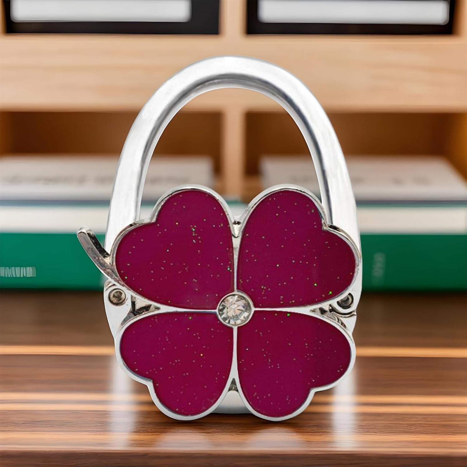 Purse Hanger for Table - Zinc Alloy Handbag Hanger for Table | Non Slip Compact Desk Bag Holder for Umbrellas Cups Headphones Backpacks