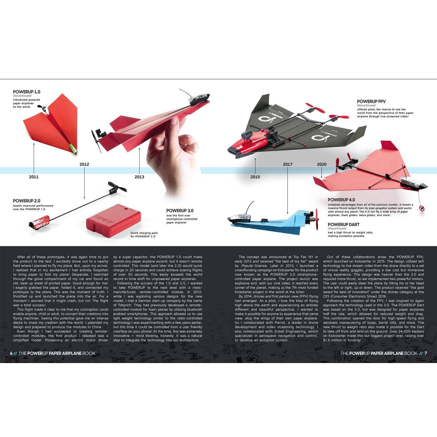 POWERUP Paper Airplane Book: the Ultimate Paper Airplane Guide- Designed for POWERUP 2.0 & 4.0 Powered Planes. 10 Innovative Designs with Video Instructions-For Kids, Hobbyists, & STEM Educators image number 5