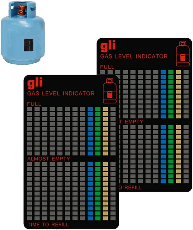 2PCS Magnetic Gas Tank Level Indicator Bottle Magnet Gauge BBQ Camping Outdoor image number 3