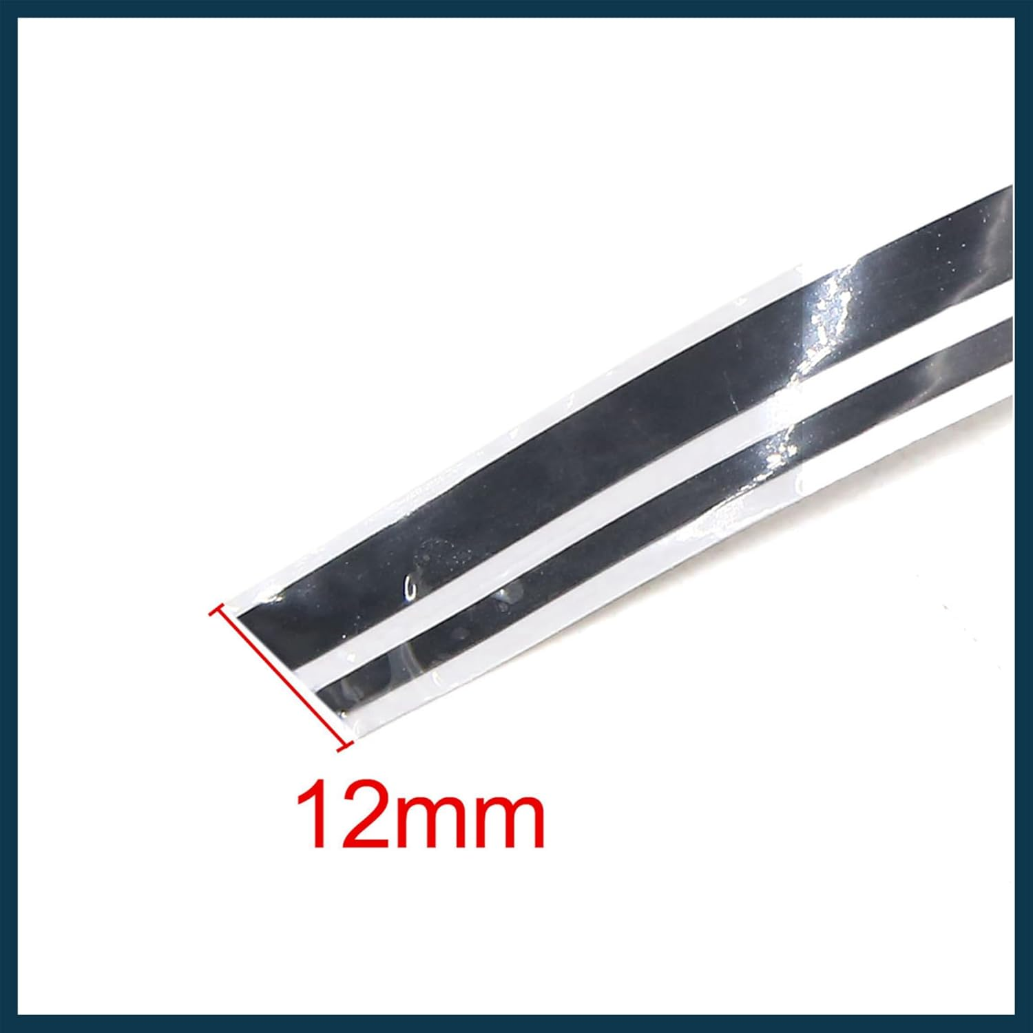 12Mm Vinyl Striping Pin Stripe Line Tape Car Decal Sticker Black Automotive Parts image number 2