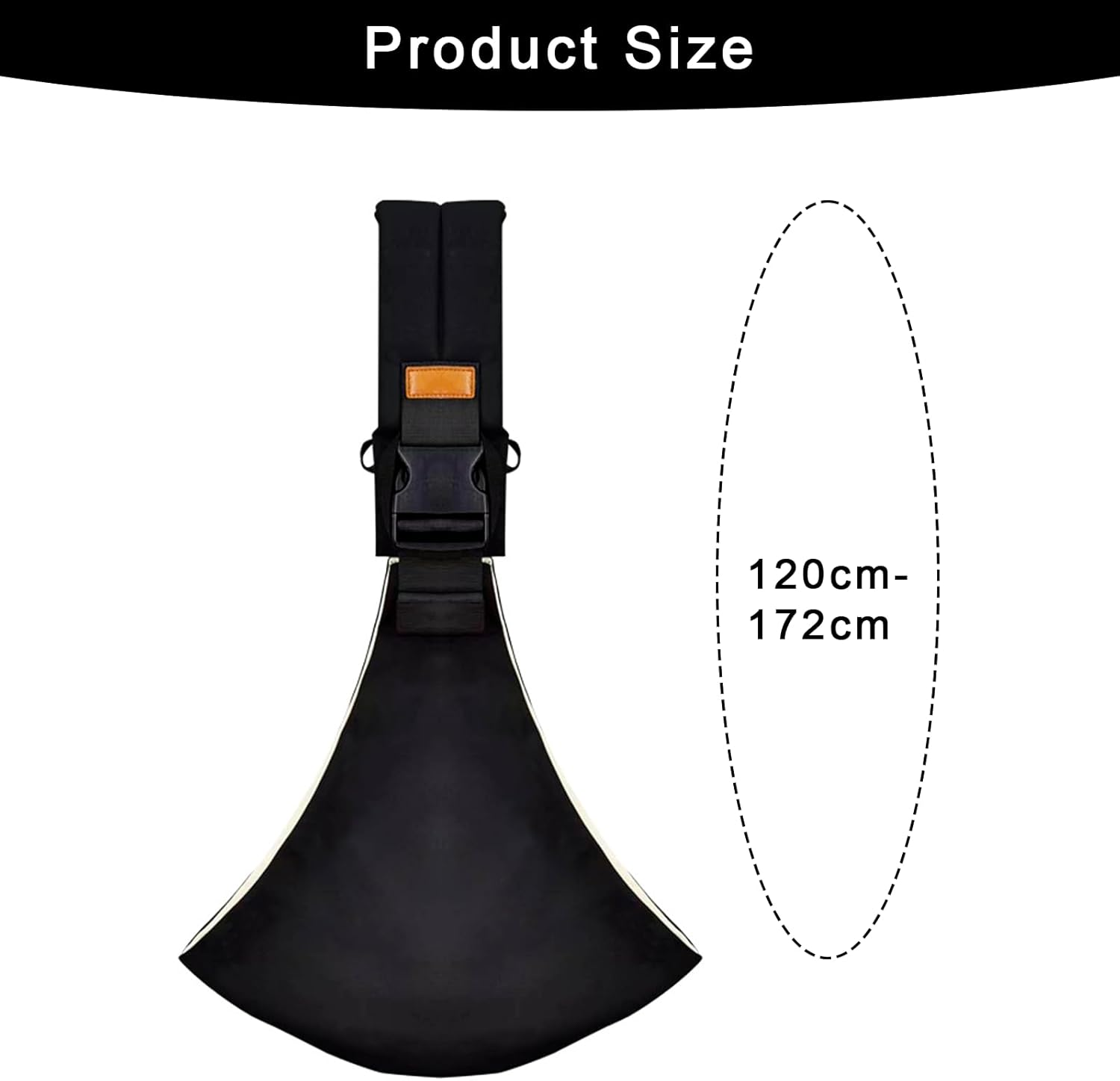 Baby Toddler Sling Carrier Adjustable Lightweight Waist Sling Non-Slip Side Child Chest Hip Seat Carrier Breathable Ergonomic Design for Outdoor Travel Suitable for 0-3 Years Old Babies image number 5