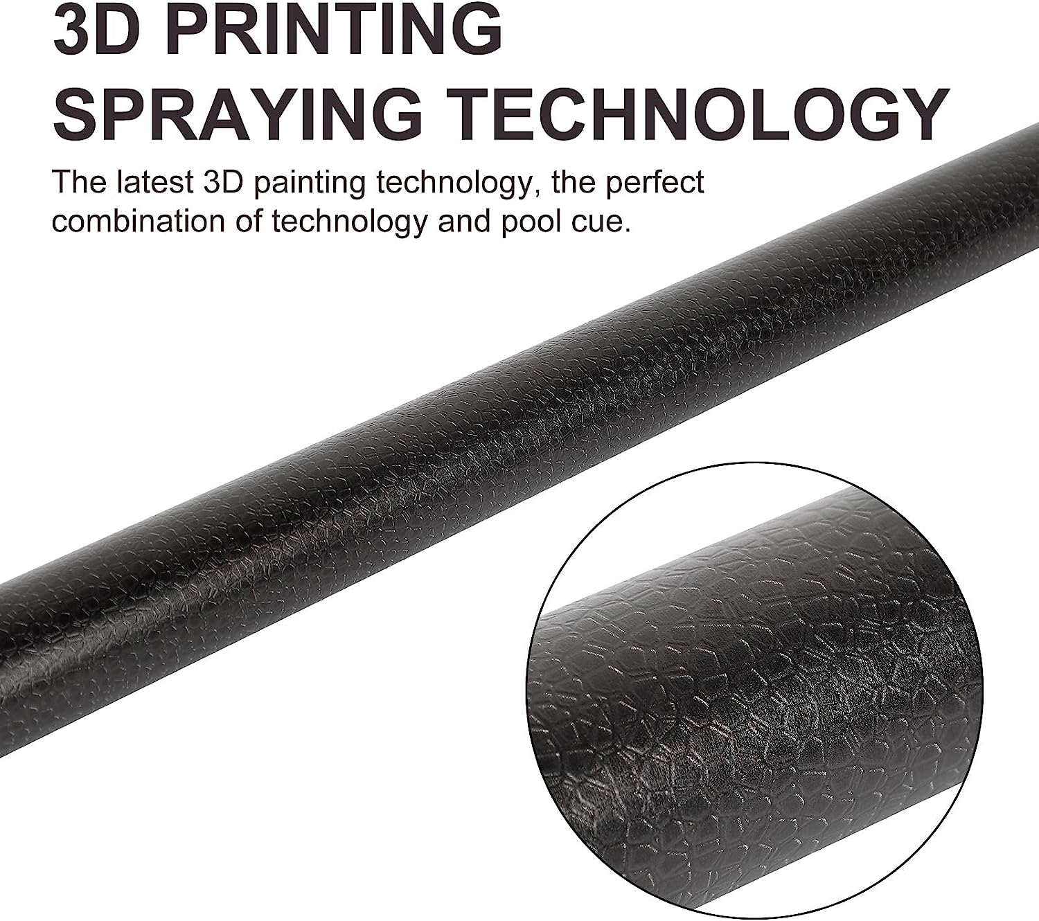 GARSEN Handmade Painting Billiard Pool Stick Pool Cue 58 Inch House Bar Cue Stick image number 2