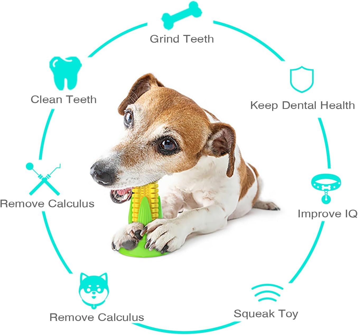 Ultimate Dog Chew Toys, Indestructible Bones for Large Dogs, Tough Puppy Toys for Teething, and Interactive Dog Toys for Aggressive Chewers image number 4