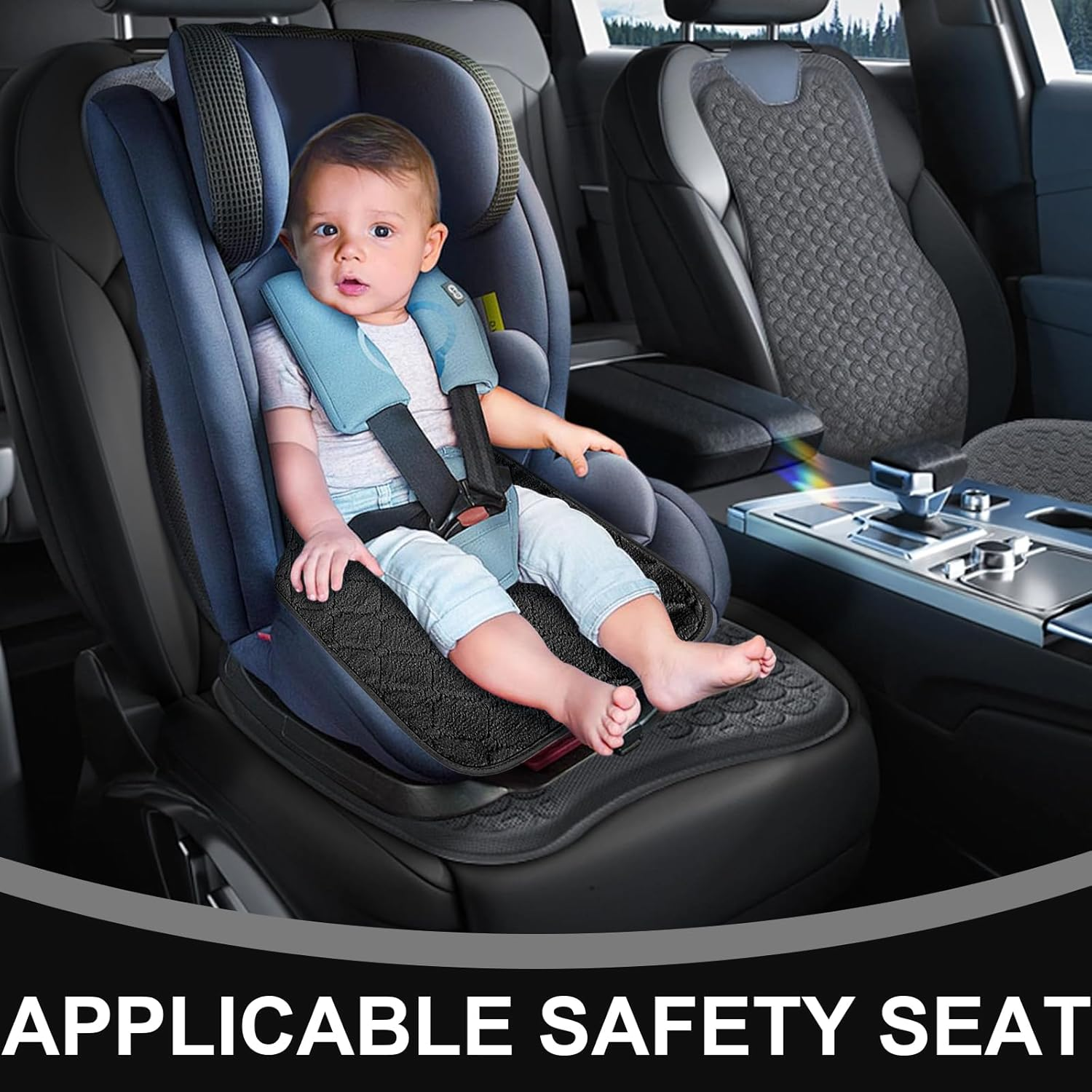 3 Pcs Potty Training Car Seat Protector, Suck Water Anti-Seepage Car Seat Liner image number 2