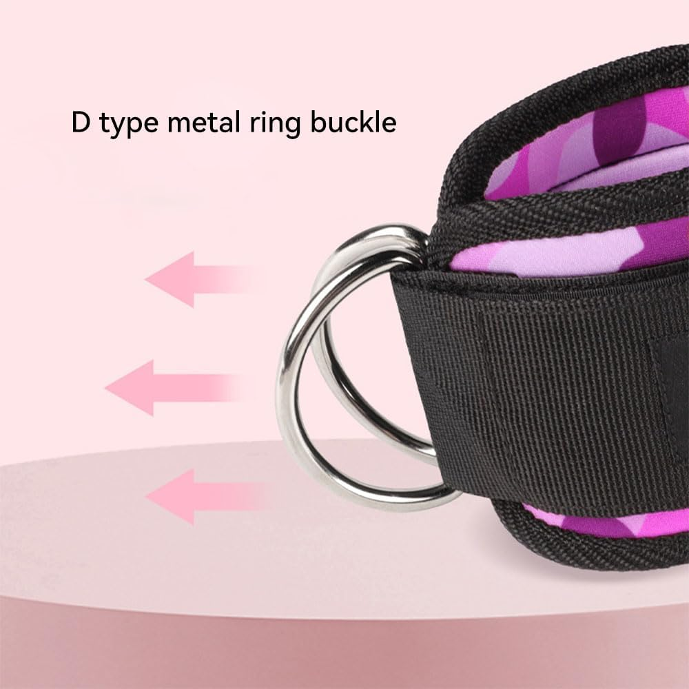 JZS Fitness Ankle Straps, Ankle Wrist for Cable Machines and Resistance Bands, Work Out Cuff Attachment for Home & Gym Workouts Glute Kickbacks, Leg Extensions(Green) image number 1