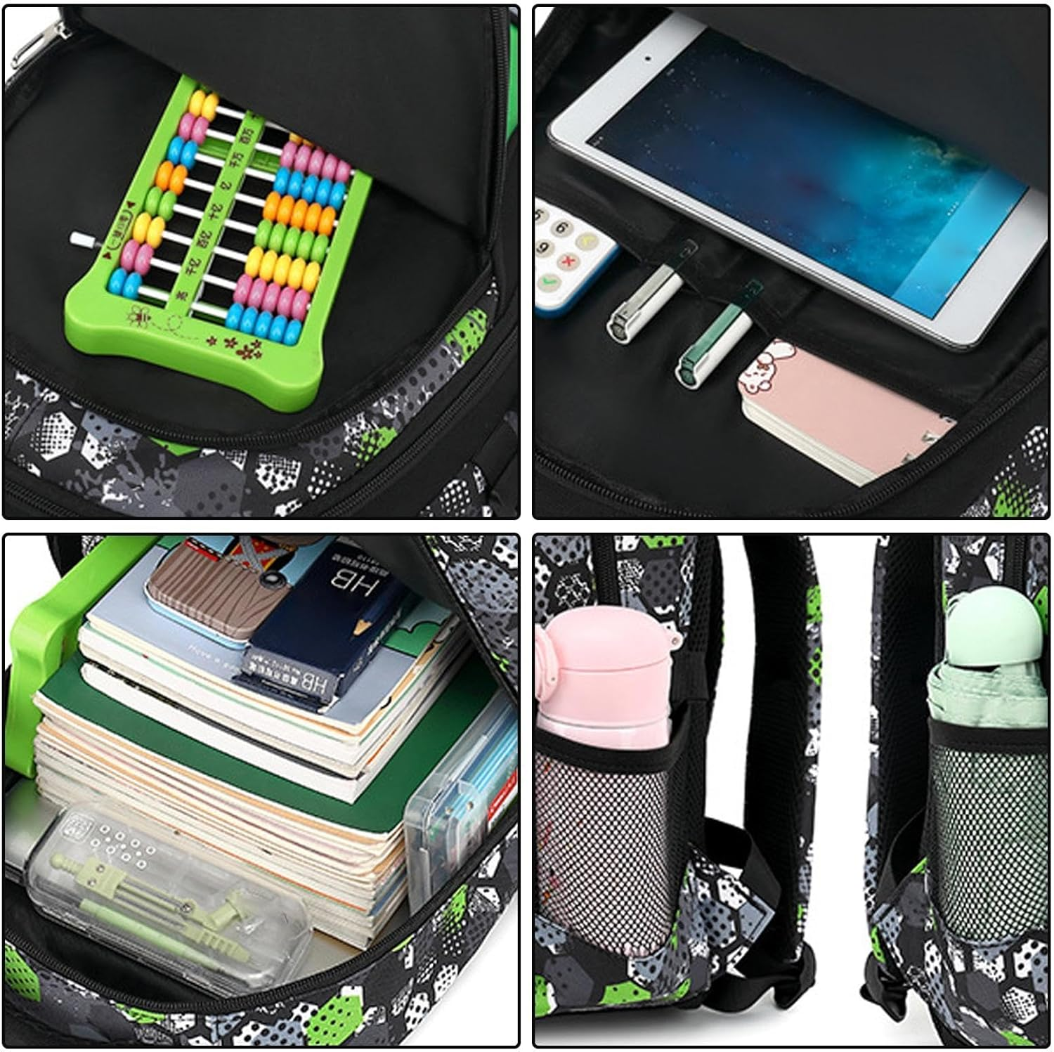 Backpack for School | Large Bookbags Boys Travel Bag | Waterproof, Teen Boys School Backpack, Classic School Bookbags, for Boys & Girls - 35L image number 7