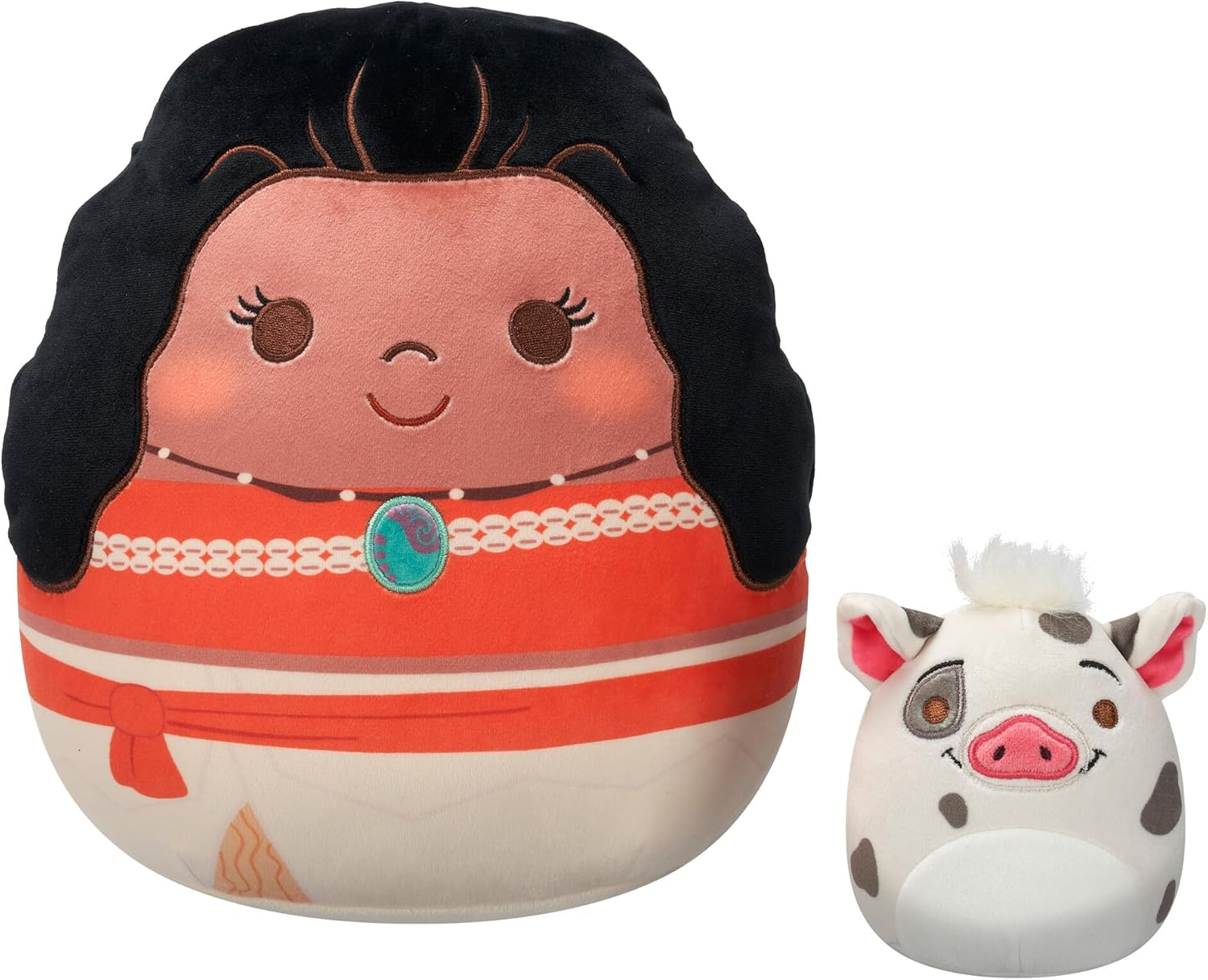Squishmallows Original Disney Pua and Moana 2-Pack - Official Jazwares Plush