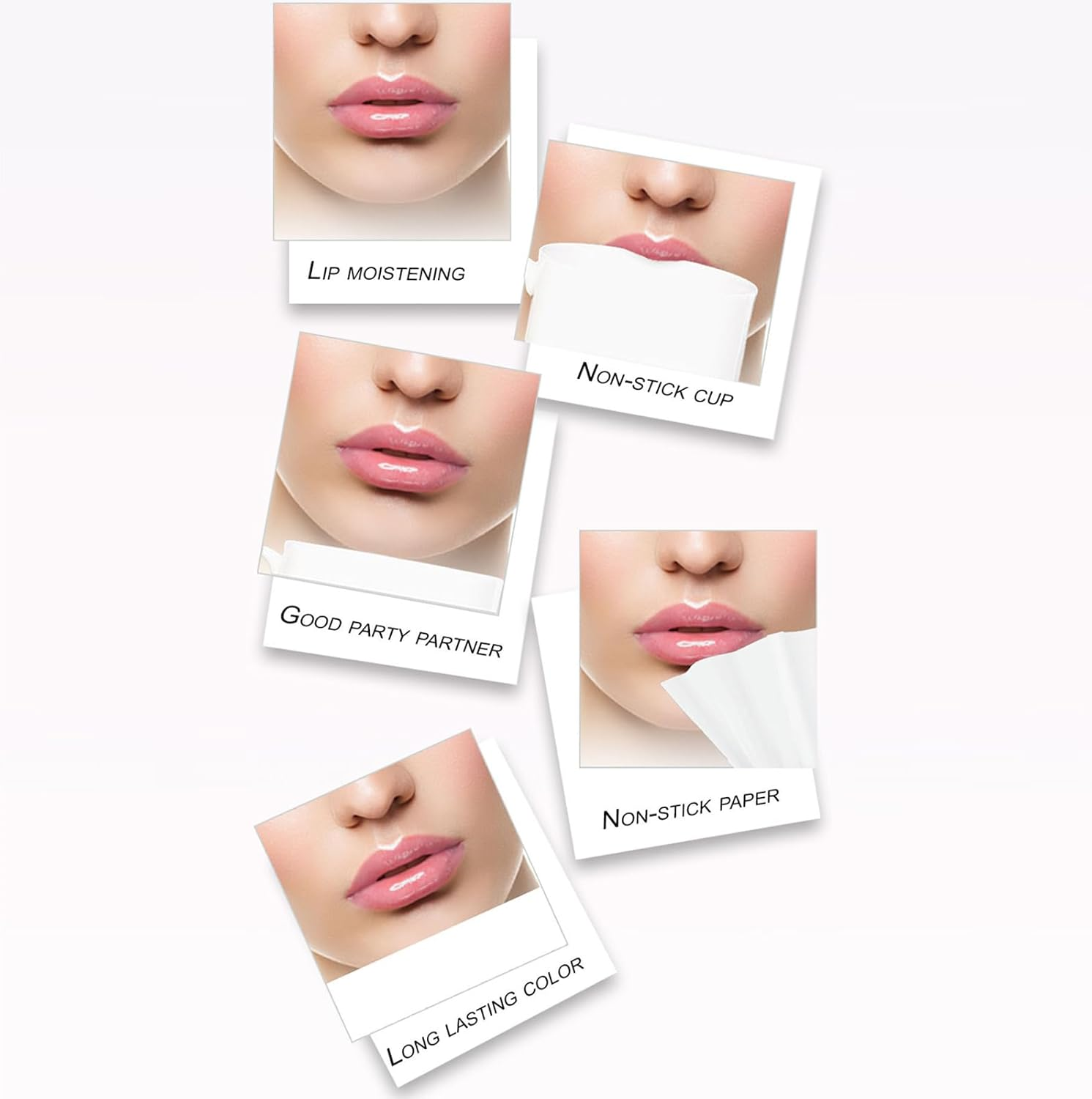 Roseflower 3 PCS Color Changing Lipstick, Lip Moisturizing Lip Care Lip Balm, Long Lasting, Waterproof, Nourishing, Non-Sticky, Great Lip Gloss Makeup for Women (Flower) image number 1