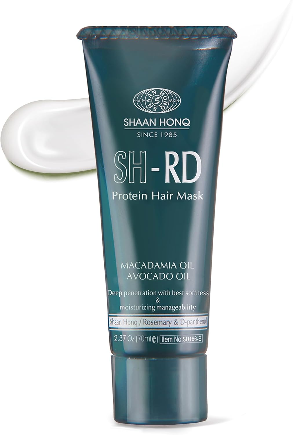 SH-RD Protein Hair Mask (2.37Oz/70Ml) Macadamia Oil/Avocado Oil/Shea Butter/Argan Oil. Deep Penetration with the Best Softness and Moisturizing Manageability.