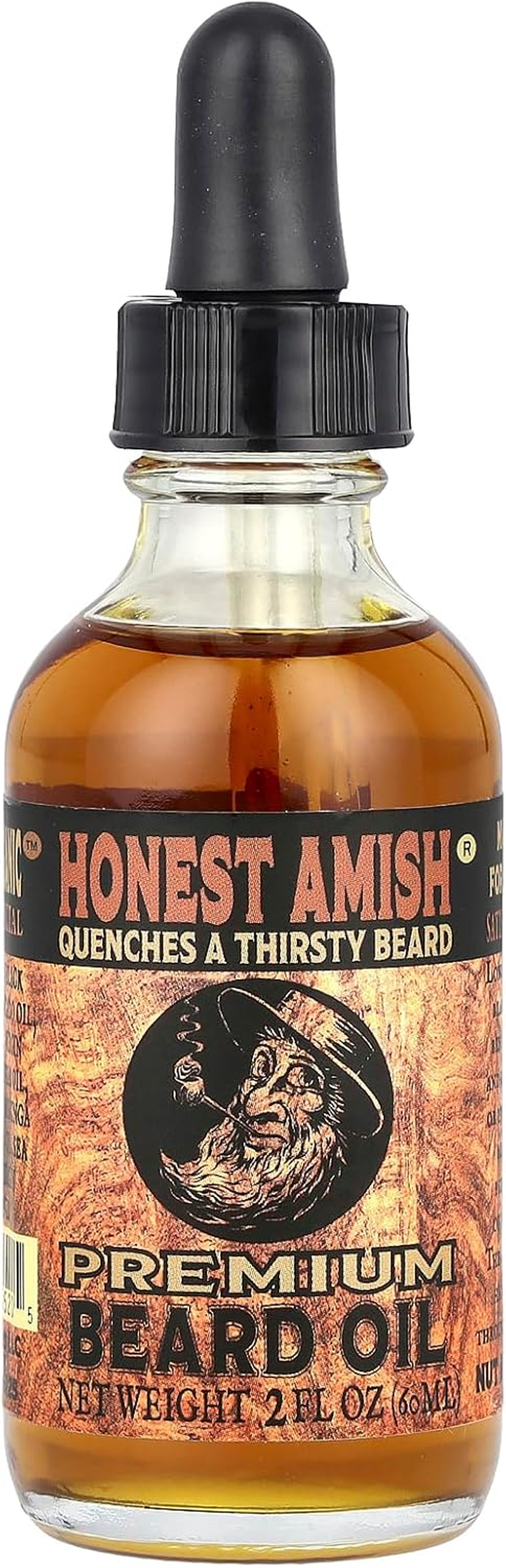 Honest Amish - Premium Beard Oil - 2 Ounce image number 2