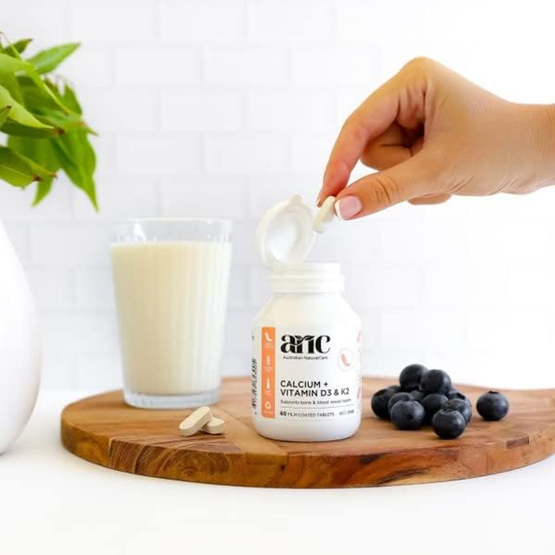 Australian Naturalcare - Bone and Muscle Health - Calcium + Vitamin D3 and K2 Tablets (60 Count) image number 5