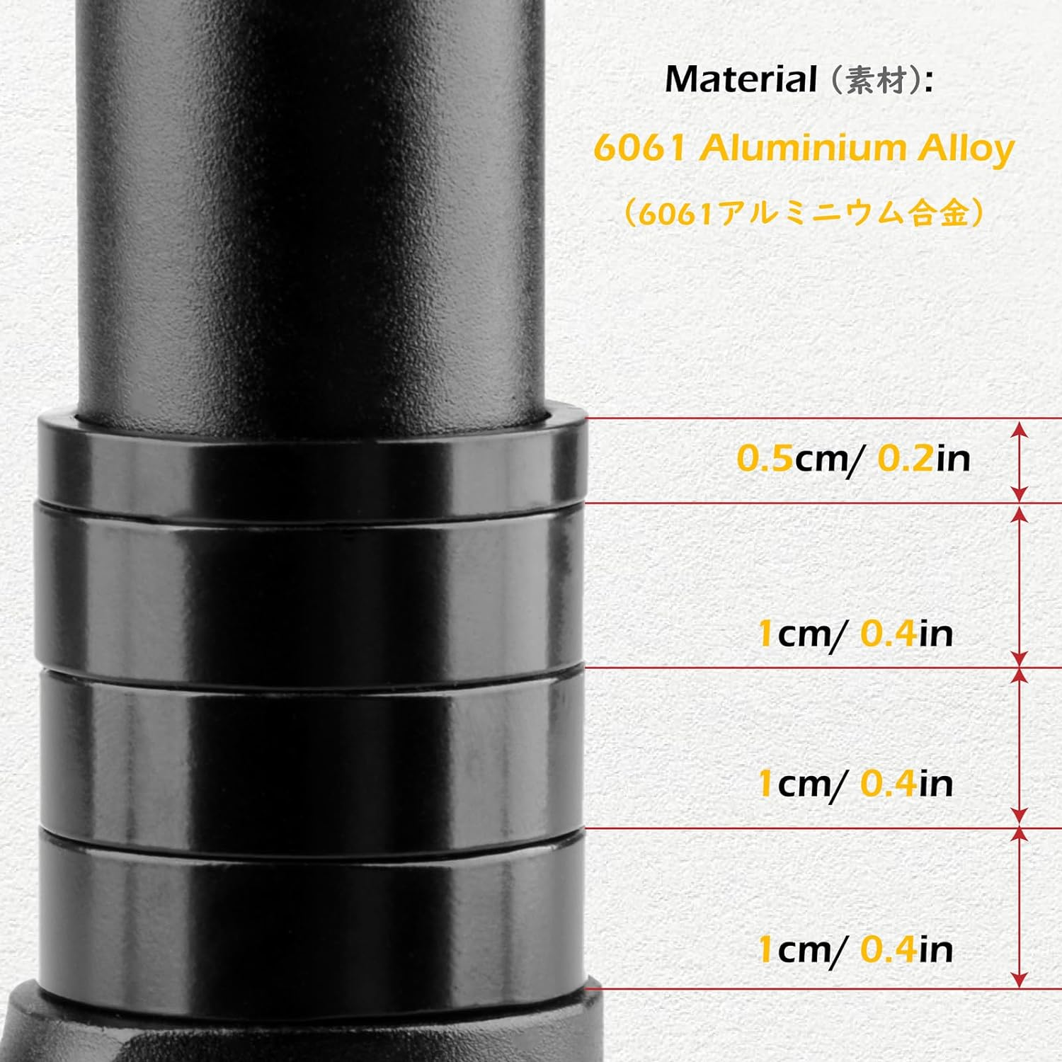 TRIWONDER Bike Stem Bicycle Fork Stem Extender Handlebar Riser Adaptor Aluminium Alloy Head up Adapter MTB Stem for Mountain Road Bike BMX image number 1