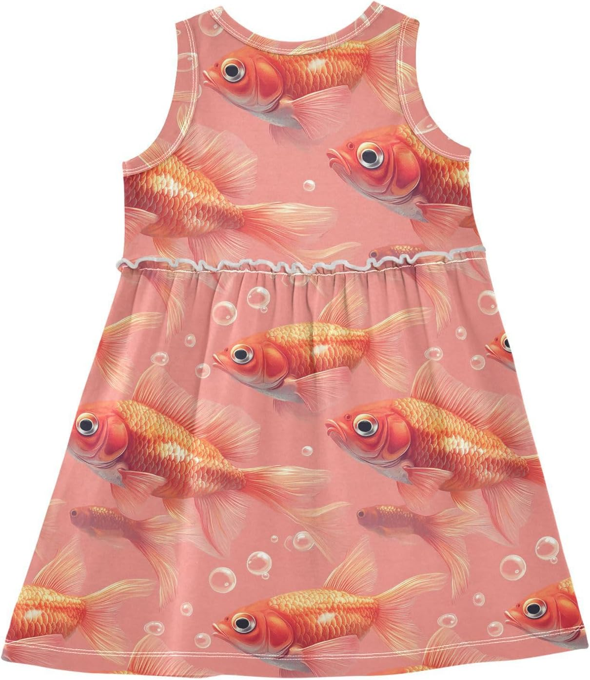 Caihoyu Girls' Dress Toddler Baby Casual Sundress Summer Active Playwear, Multicolor01, 3T