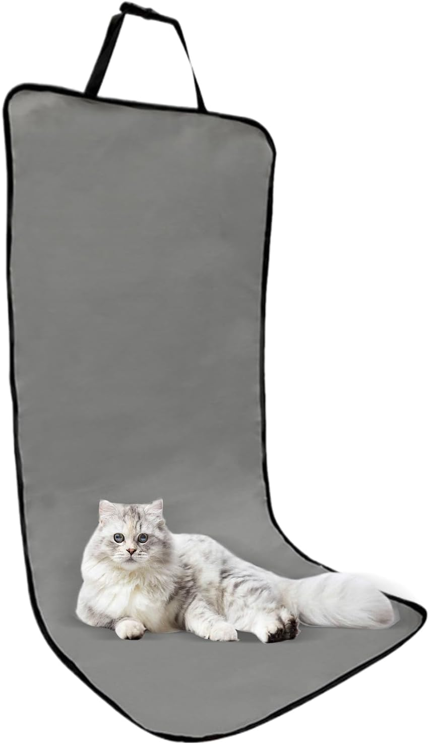 Seat Protector for Dogs - Waterproof Seat Cover for Front Seat | Easy to Clean Pet Cushion for Family Travel Long Distance Car Travel