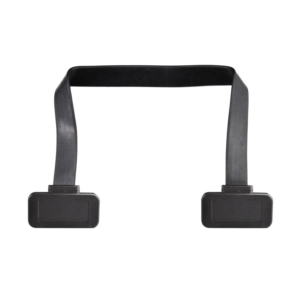 Ikkegol 1Feet/30Cm Car OBD 2 II 16 Pin Ultra Flat Noodle Male to Female Extension Cable Cord Adapter 30Cm/12 image number 4