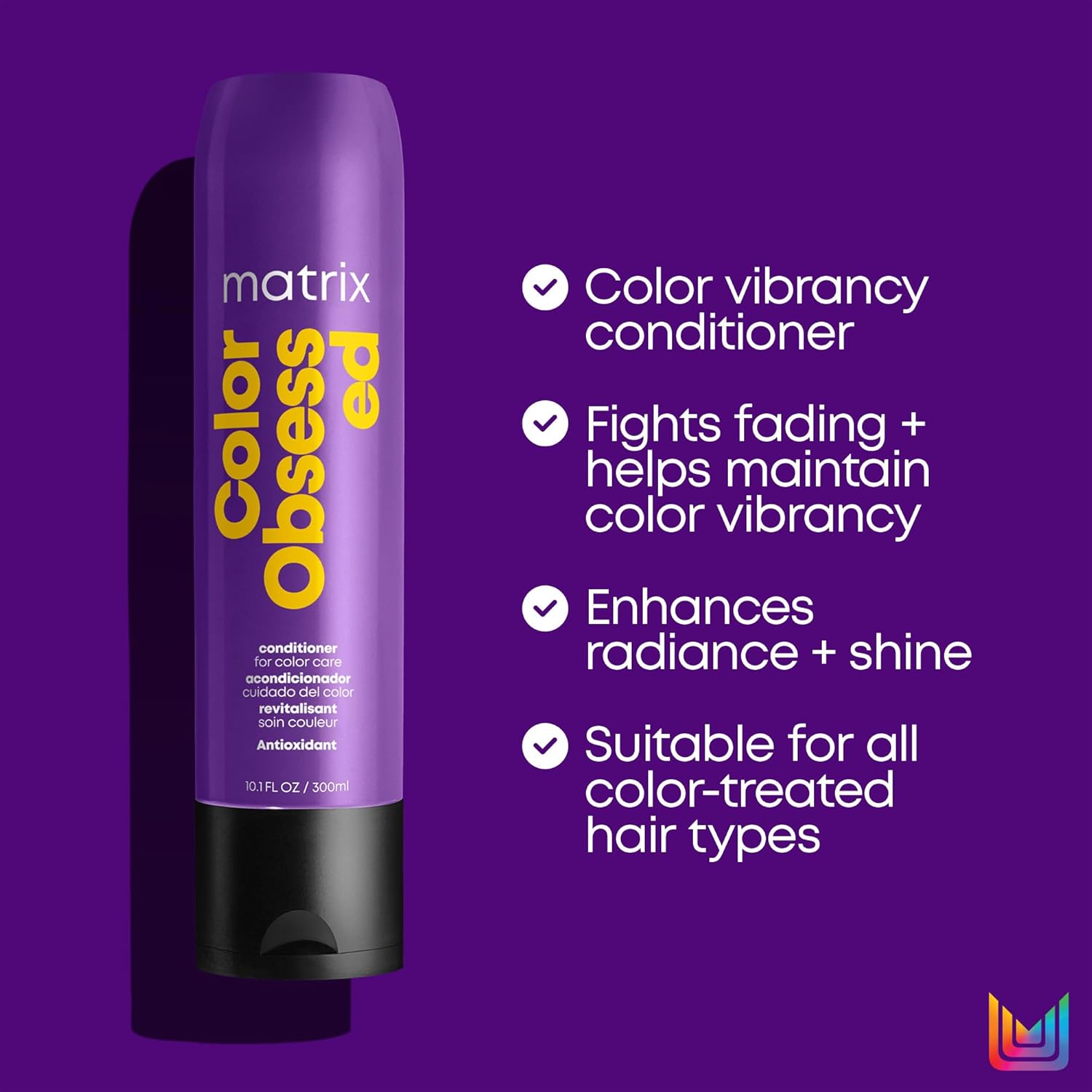Matrix Total Results Color Obsessed Conditioner, 300 Ml image number 2