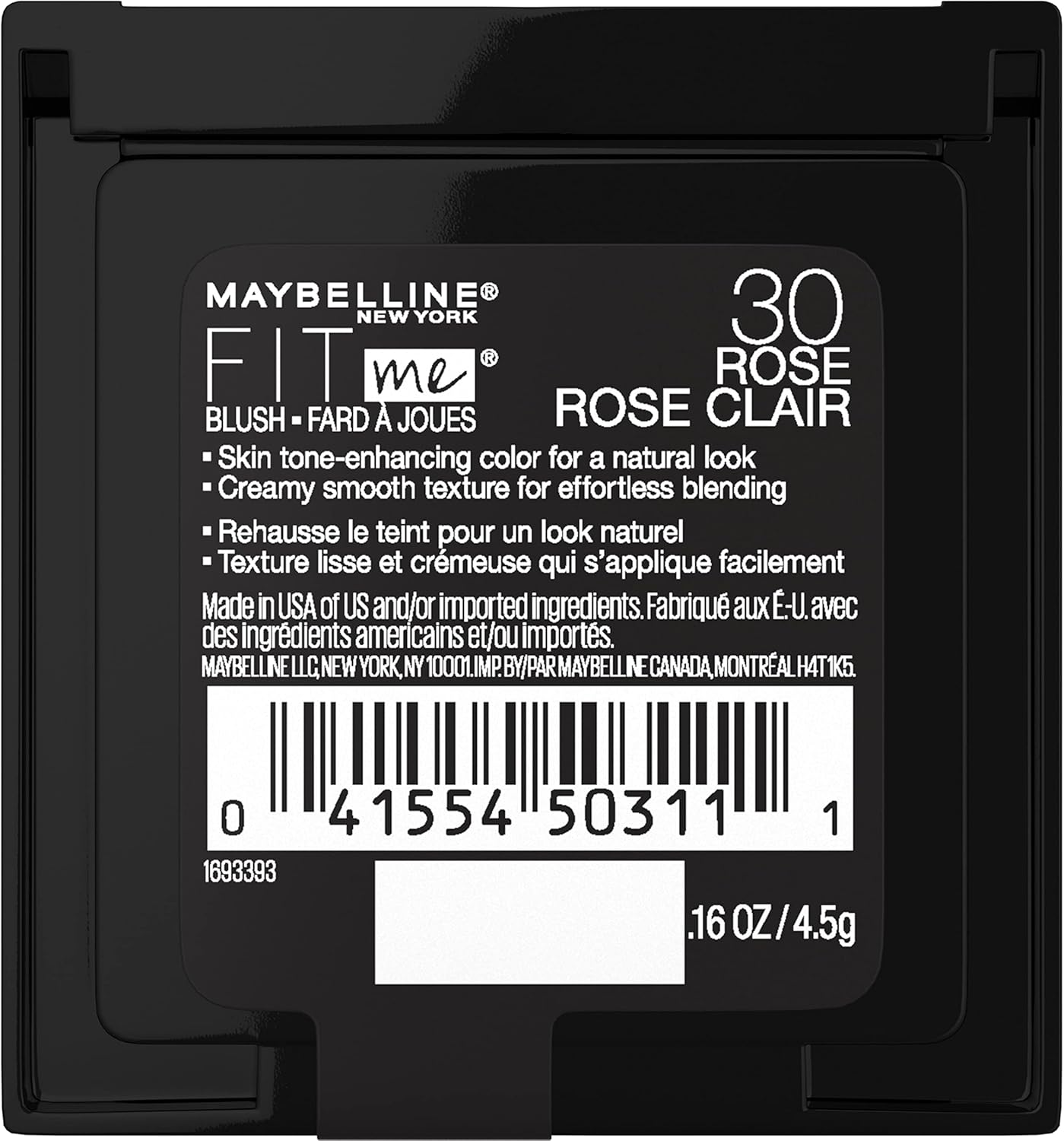 Maybelline New York Fit Me Blush - Rose,4.5G (Pack of 2) image number 4