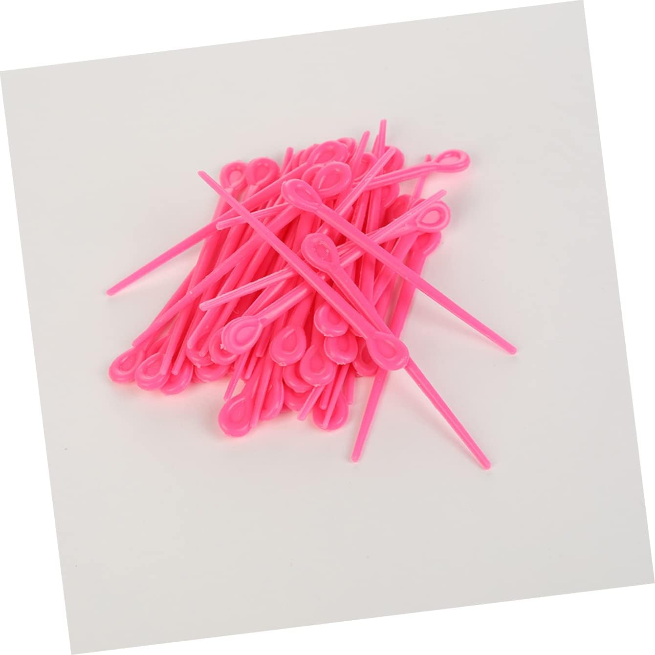 KALLORY 2Packs Perming Tools Hair Roller Pins Plastic Hair Clips for Women Girls for Styling Random Color image number 3