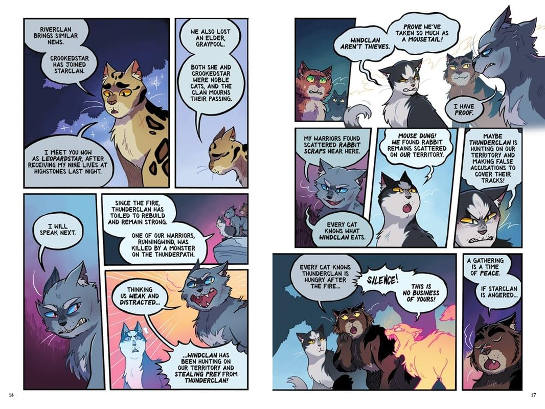 Warriors Graphic Novel the Prophecies Begin #3 image number 3