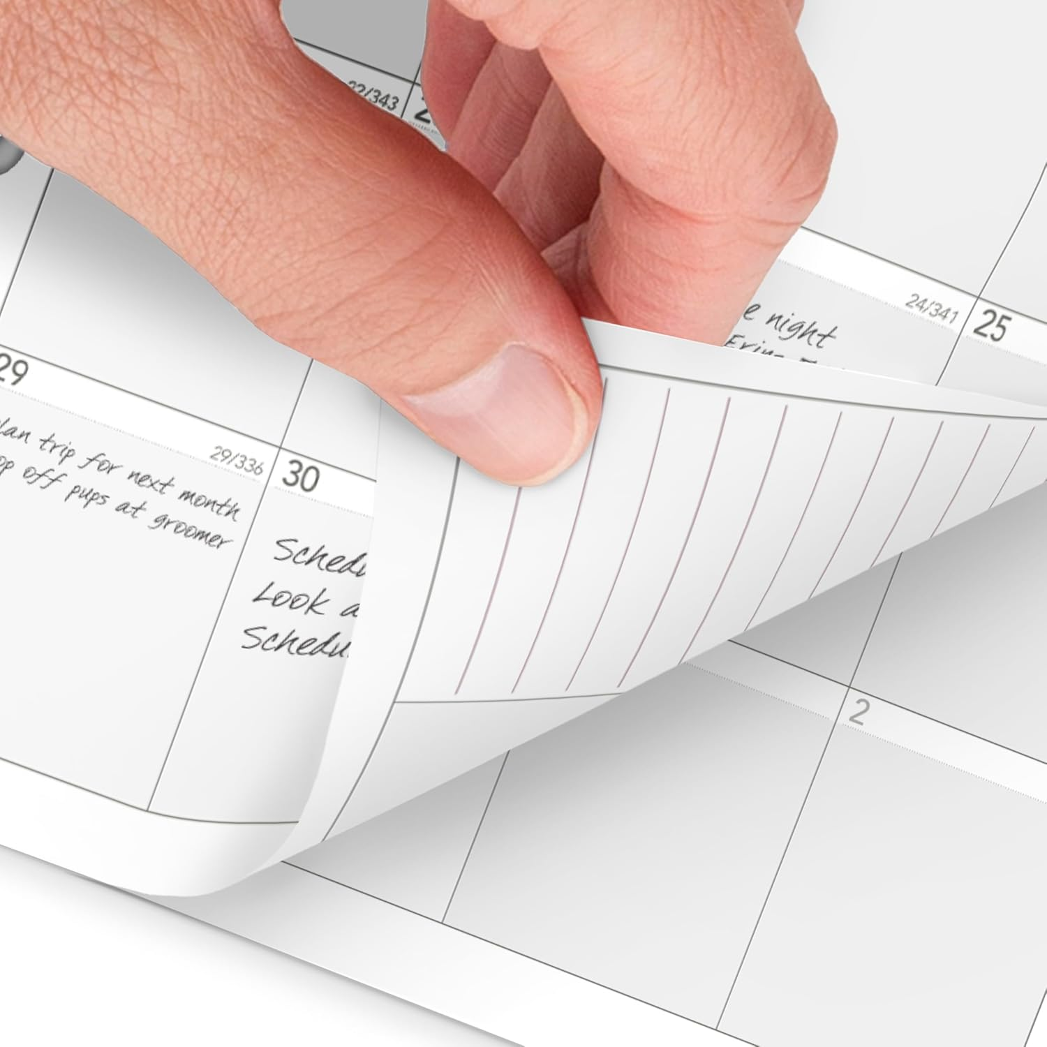 AT-A-GLANCE 2026 Planner Refill, Monthly, 5-1/2" X 8-1/2", Desk Size 4, Loose-Leaf, Unruled Blocks (061-685Y-26) image number 3