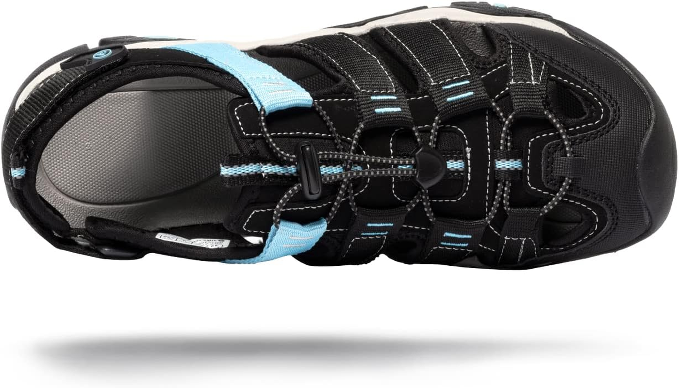 TSLA ATIKA Women Athletic Outdoor Sandal, Closed Toe Lightweight Walking Water Shoes, Summer Sport Hiking Sandals image number 2