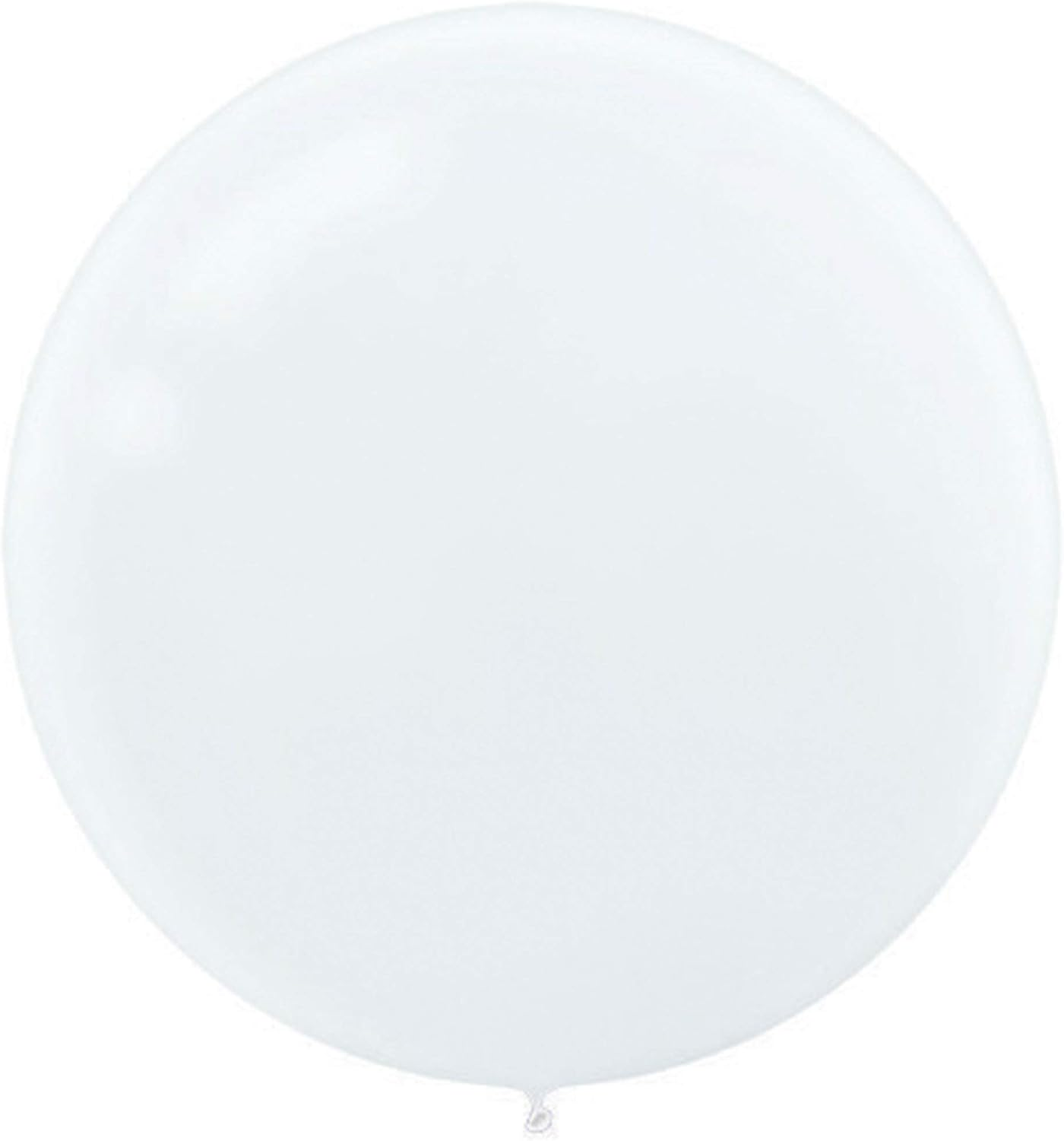 Amscan Bright Pink Latex Balloons 4 Pieces, 60 Cm Size image number 3