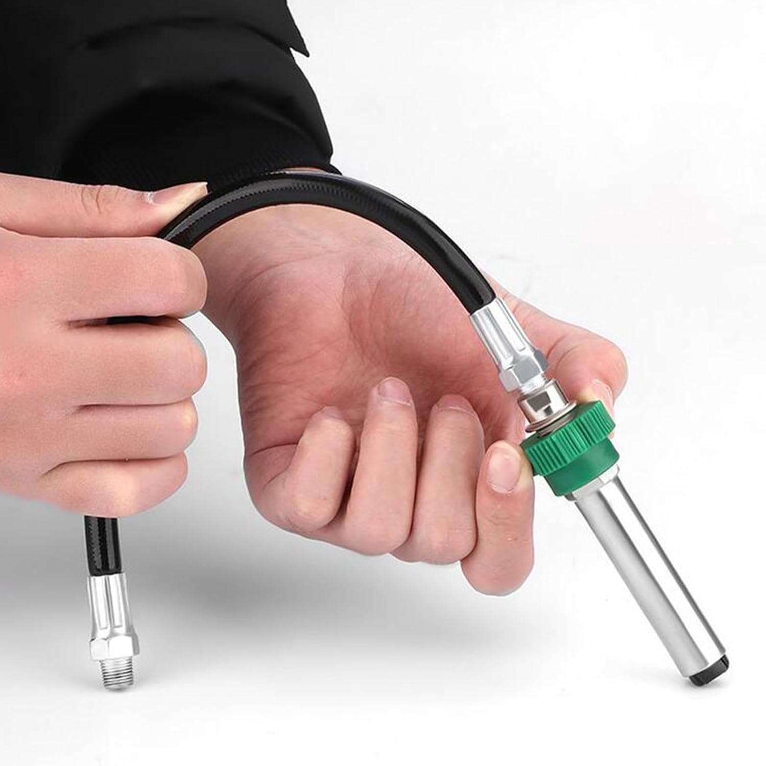 Grease Fittings Grease Gun Fittings High Pressure Grease Gun Adapter with Hose Quick-Connect for Automotive Tools Supplies