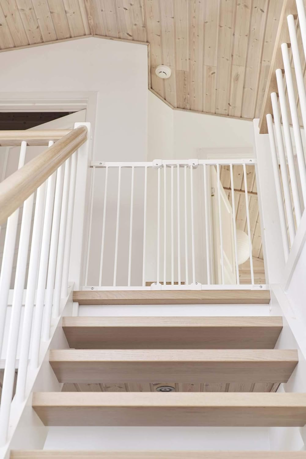 Babydan Flexifit, 67-105.5 Cm, Extendable and Flexible Stair Gate/Baby Gate/Safety Gate, Metal, White, Made in Denmark - (Pet Gate/Dog Gate) image number 5