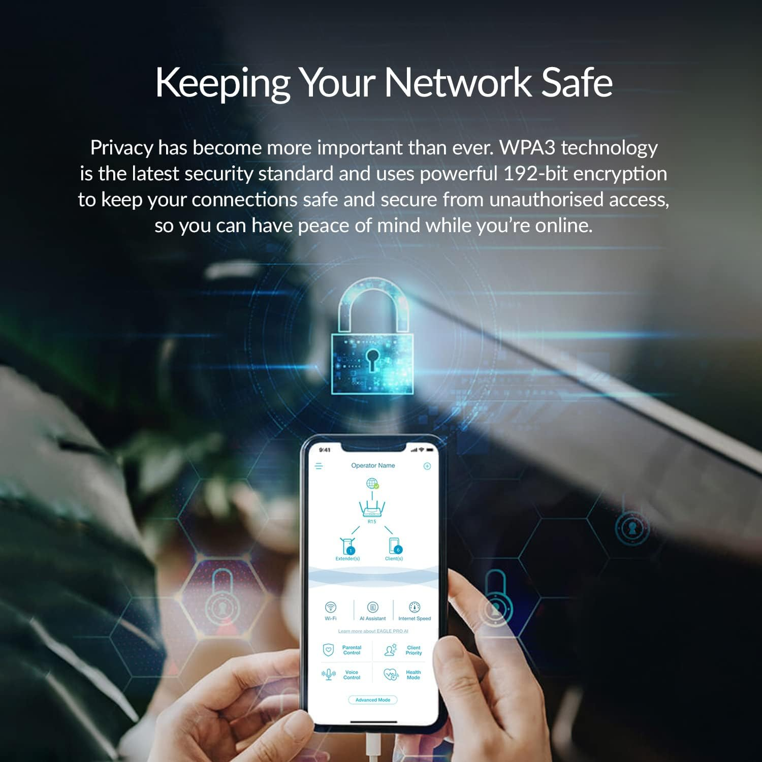 D-Link AX1500 Dual Band Gigabit Wi-Fi 6 Router, Dual-Band, MU-MIMO, OFDMA, Mesh Support, Compatible with Alexa, App Control, AI Smart Router, Connect to Your NBN Modem, (R15) | AU Version image number 1