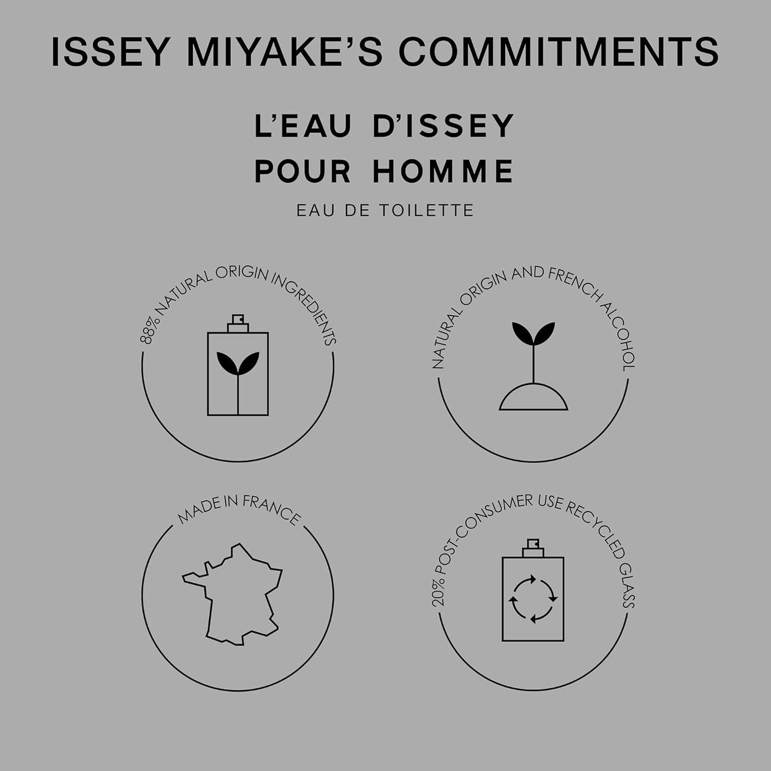 L'Eau De Issey by Issey Miyake for Men. Eau De Toilette Spray 6.7 Oz image number 3