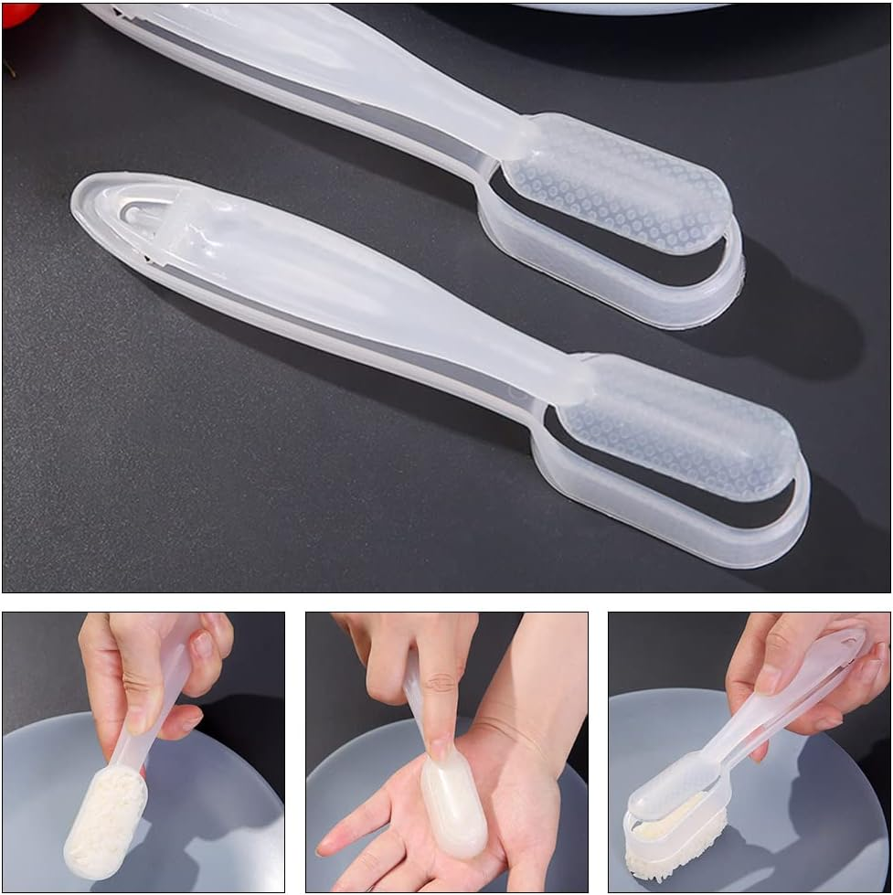 Chlotmio 4 Pcs Sushi Mold Non-Stick Nigiri Sushi Maker Mould Nigiri Sushi Making Kits Onigiri Rice Shape DIY Tools for DIY Kitchen Tools image number 2