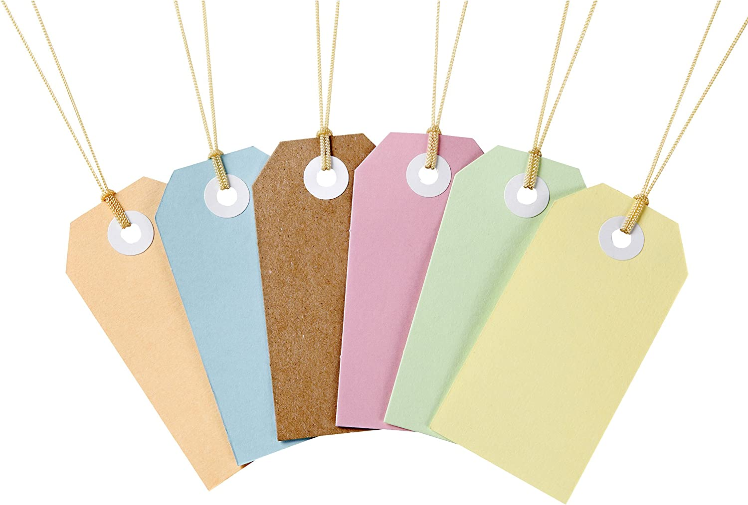 Avery Peach Swing Gift Tags with String, 96 X 48 Mm, 24 Tags (13204) image number 3