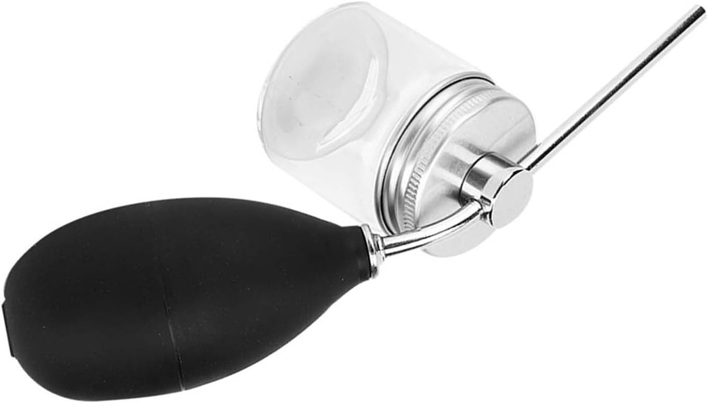 HAIR FIBERS SPRAY APPLICATOR BUILDING FIBER ATOMIZER PUMP SPRAY for THICKENING TOOLS VOLUME BLACK SILVER PLATING image number 5