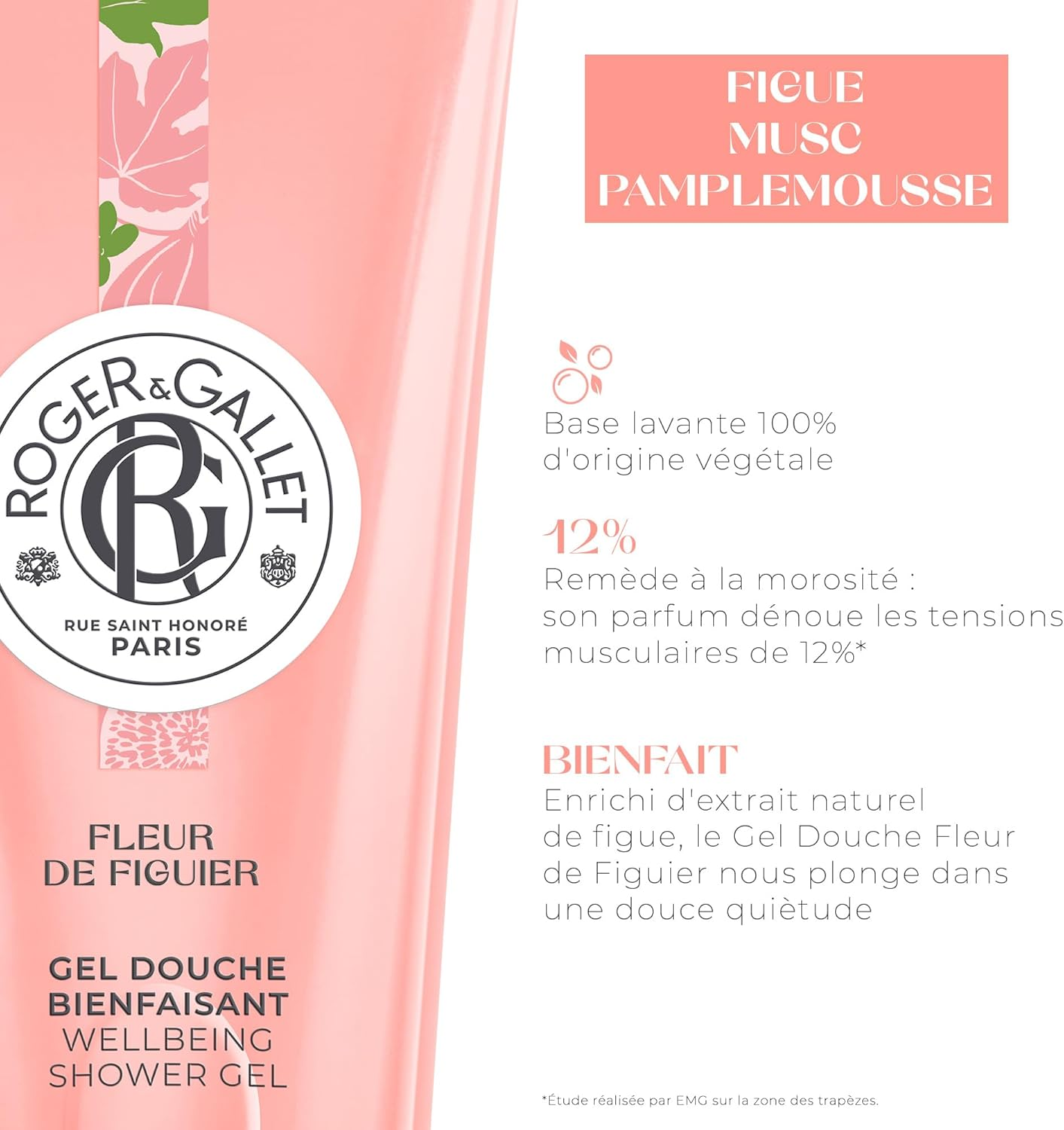 Roger & Gallet Fleur De Figuier Wellbeing Shower Gel 200Ml/6.7Oz image number 1