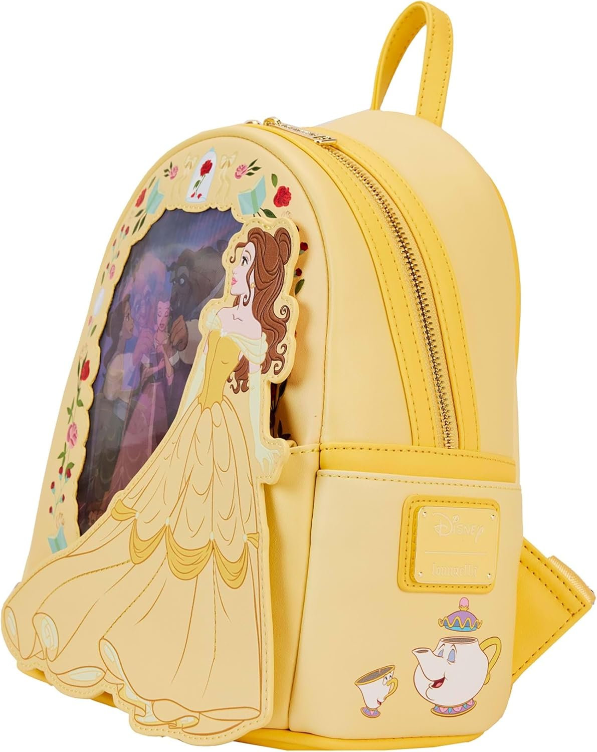 Loungefly Disney Beauty and the Beast Belle Lenticular Mini Backpack | Disney Backpacks