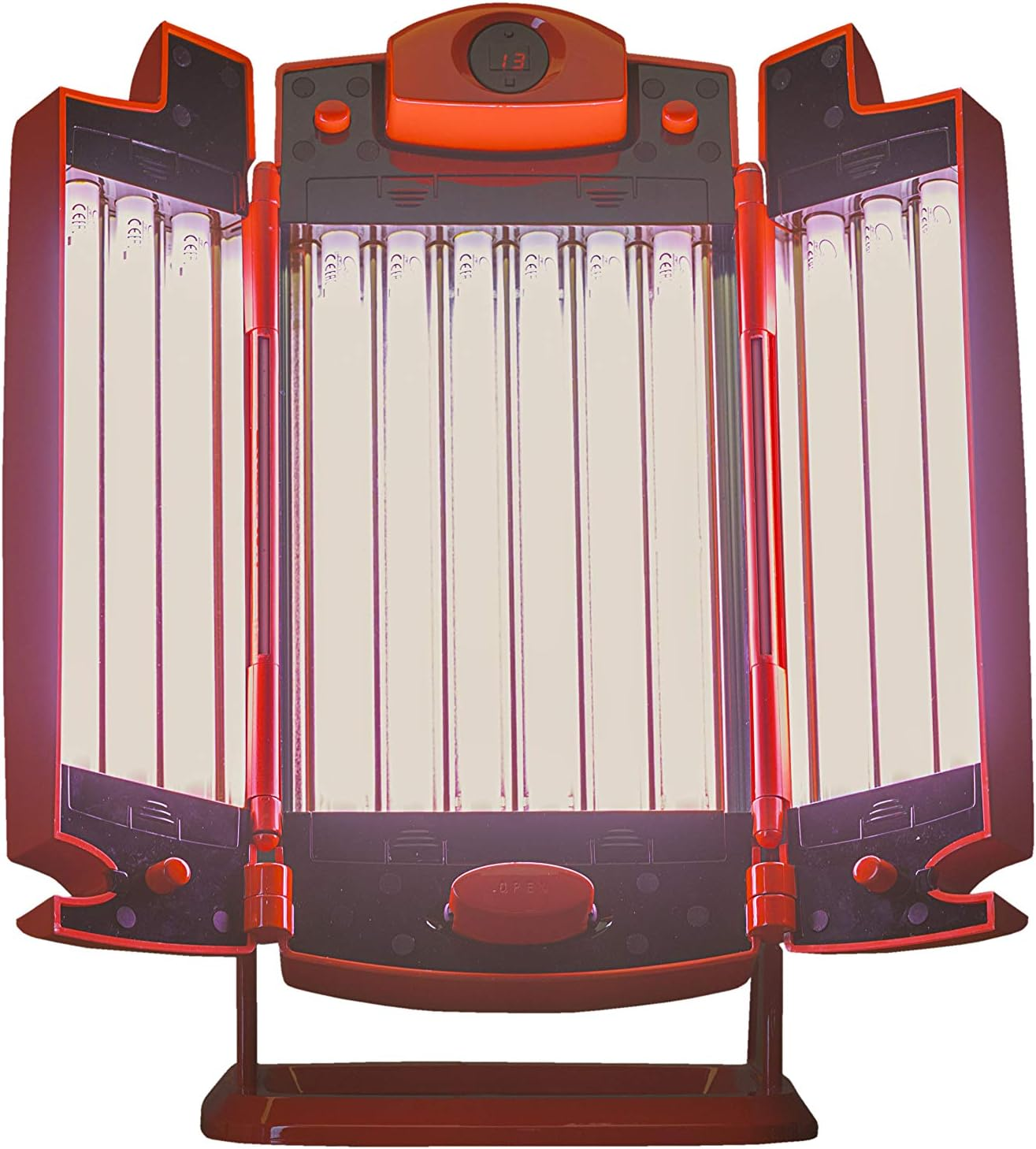 Tanning Lamp RUBINO 3 in 1: TANNING + COLLAGEN LIGHT THERAPY + INFRARED THERAPY image number 1