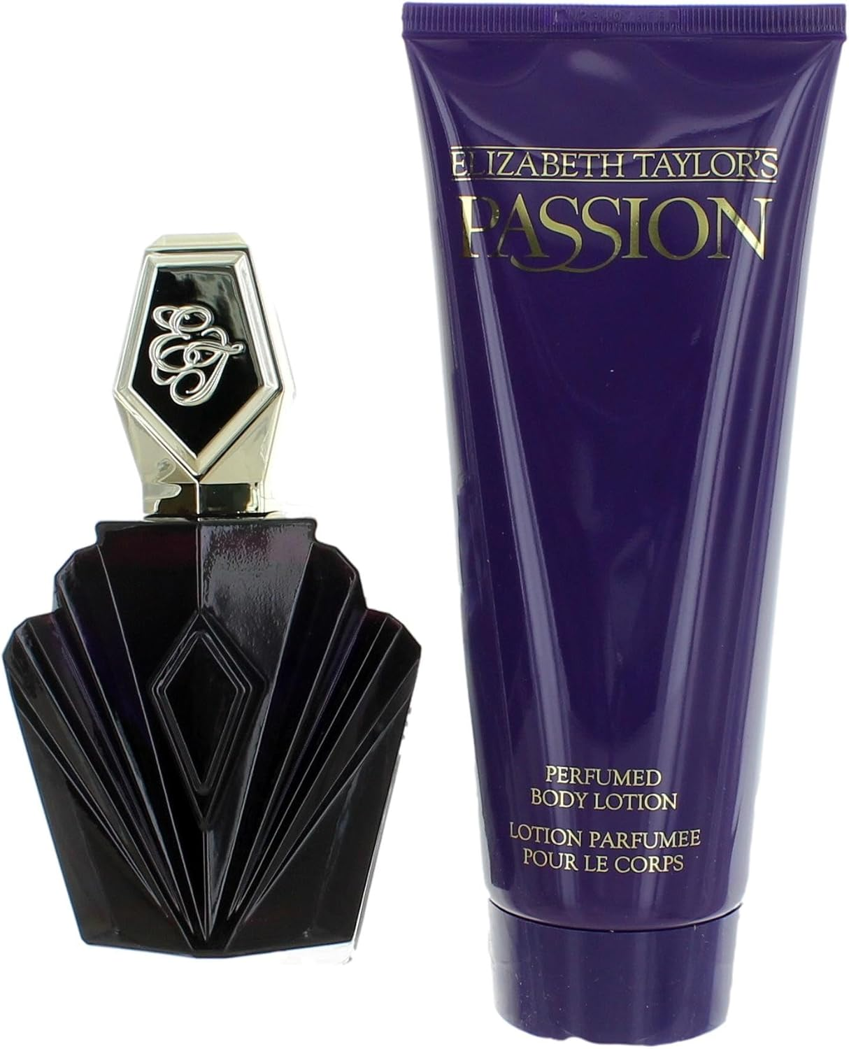 Elizabeth Taylor Women Passion Eau De Toilette 74 Ml and Body Lotion Cream 200 Ml 2-Pieces Gift Set
