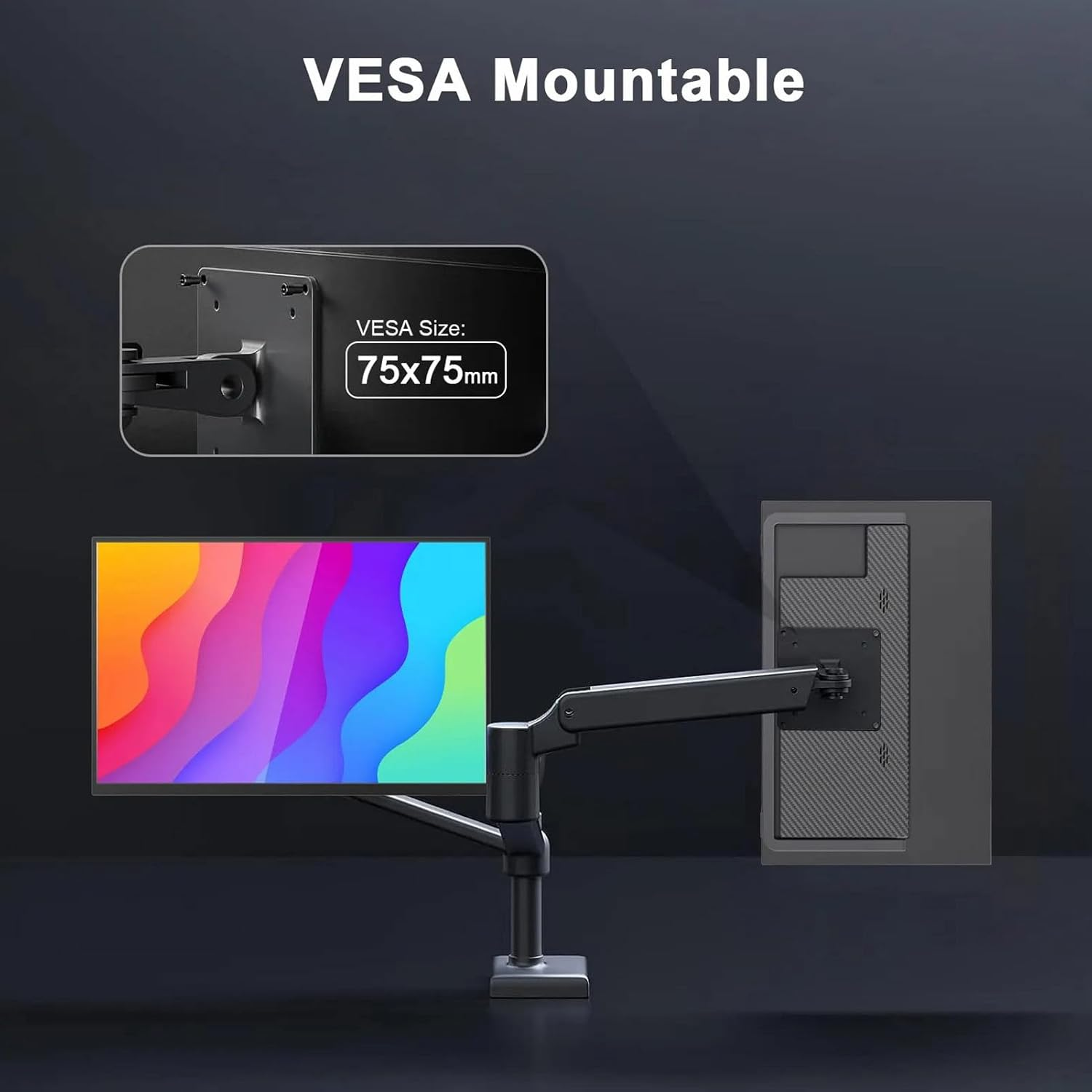 13.3 Inch 2K Portable Display, 60HZ 2560 X 1600 Full HD IPS Screen, Ultra-Thin Portable Touchscreen Monitor, USB C Type C Mini HDMI, Computer External Display for Laptop Phone Switch image number 2