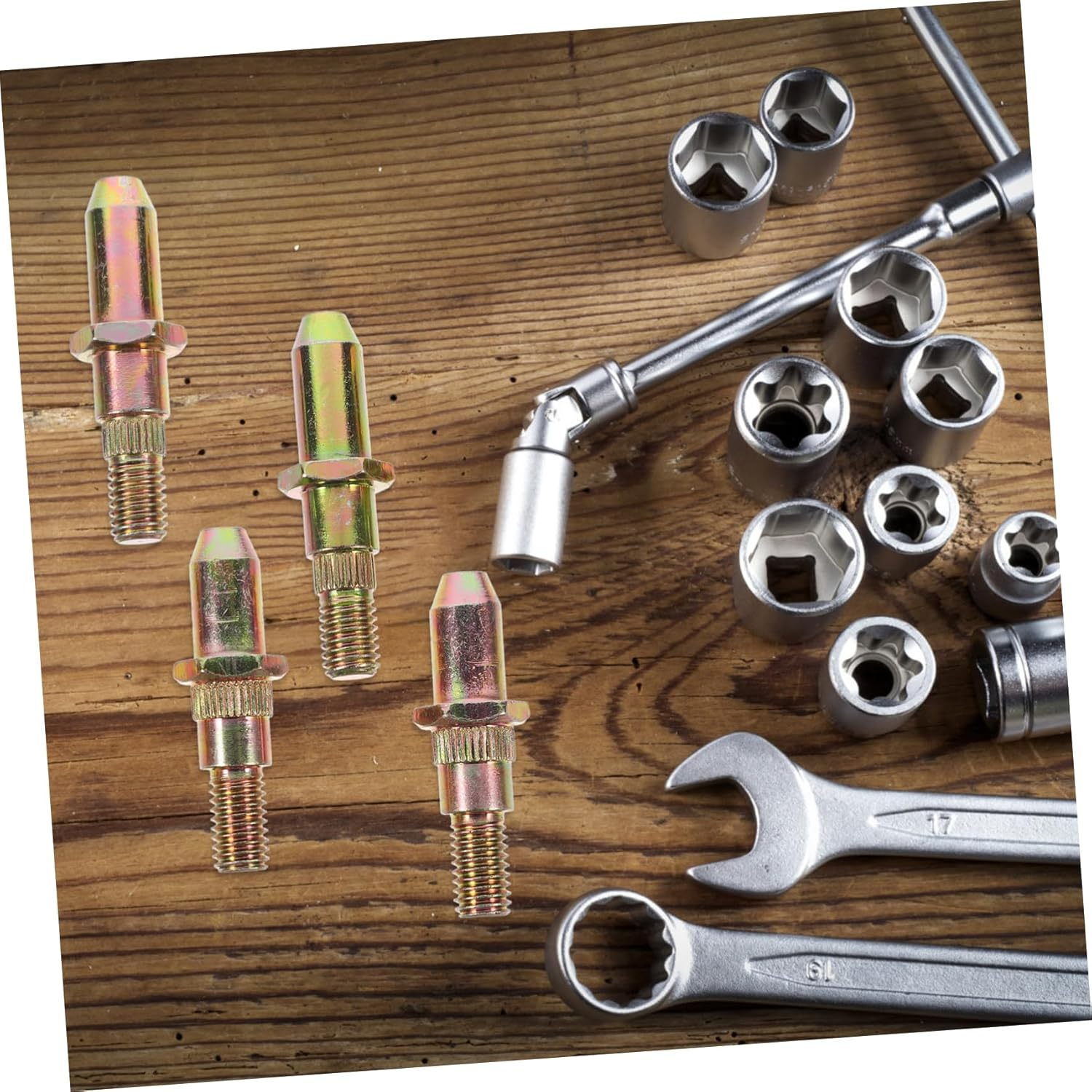 Alipis Door Hinge Pins Repair Kit Car Door Roller Pins Hinge Bushings Replacement Automotive Tools Maintenance