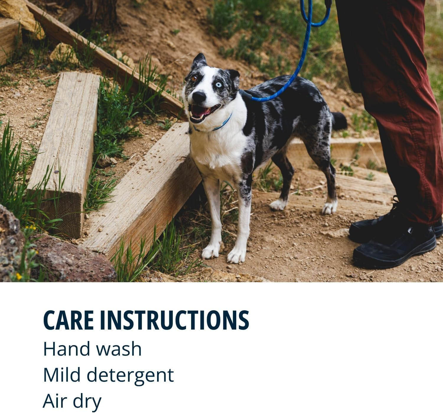 Ruffwear, Knot‑A‑Leash, Climbing‑Inspired Rope Leash, 5 Ft Reflective Rope, Secure Auto‑Locking Swivel Carabiner, Tubular Handle, Accessory Loop for Pick‑Up Bags, Moss Green, Large image number 5