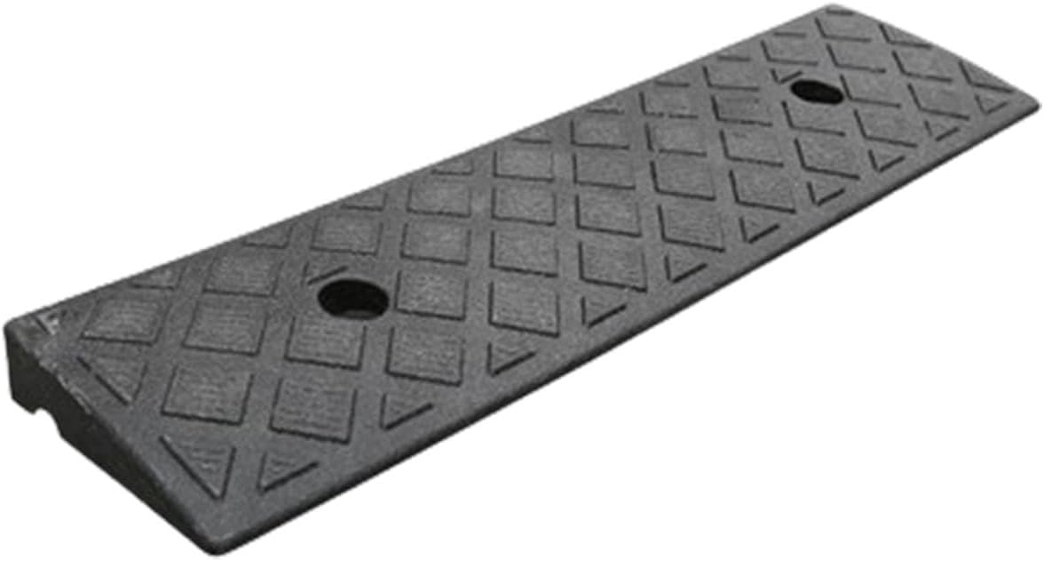 GARENDE Heavy Duty Vehicle Ramp for Driveway and Garage, H 4Cm Black