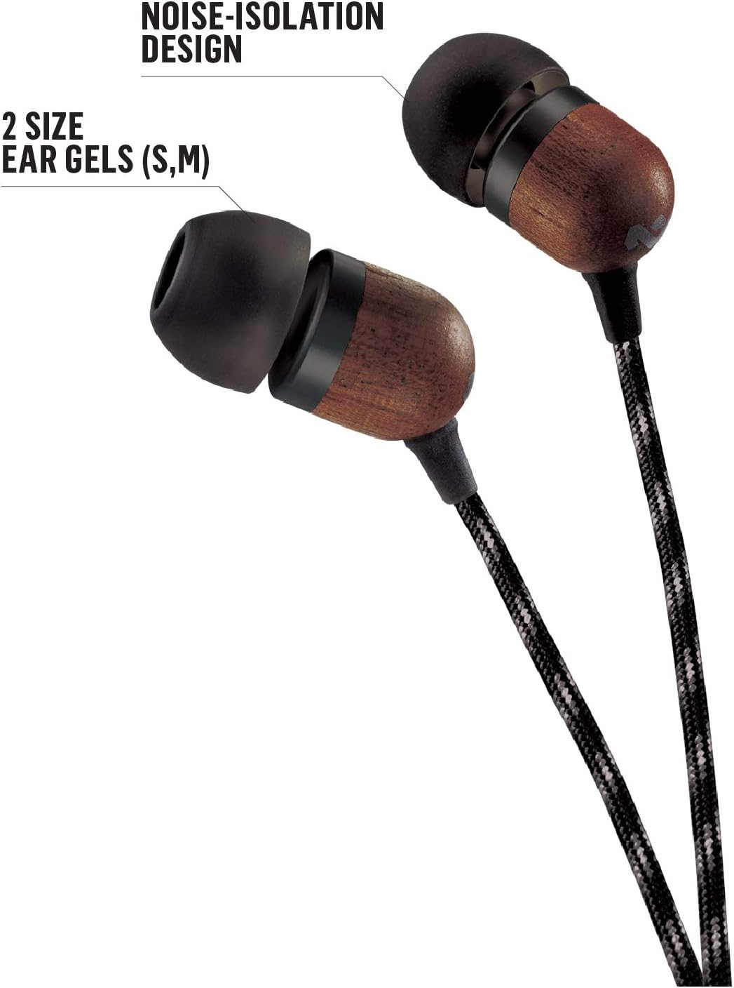 House of Marley Smile Jamaica In-Ear - Signature Black image number 1