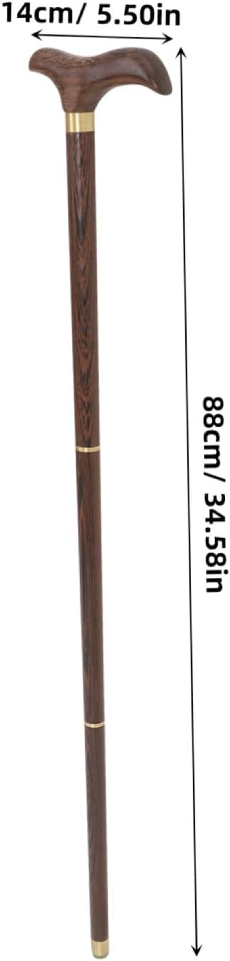 Healvian Collapsible Walking Stick for Men Portable Senior Walking Cane Comfortable Grip for Hiking Trekking