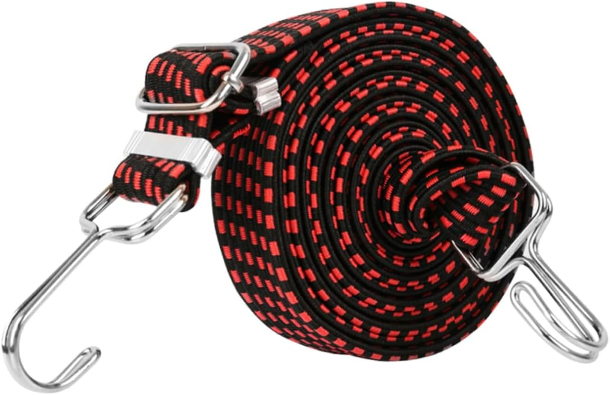 3M High Elastic Luggage Rope Tie down Straps Ratchet Straps for Caravan SUV Truck Cargo Tie-Down image number 2