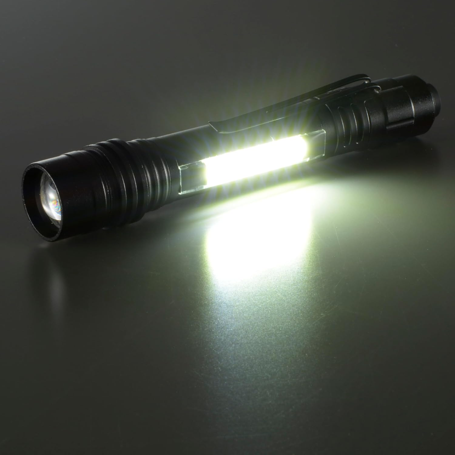 Ohm LHA-PZ07A7 08-0940 2-Way Pen Light, 65 Lumens image number 2