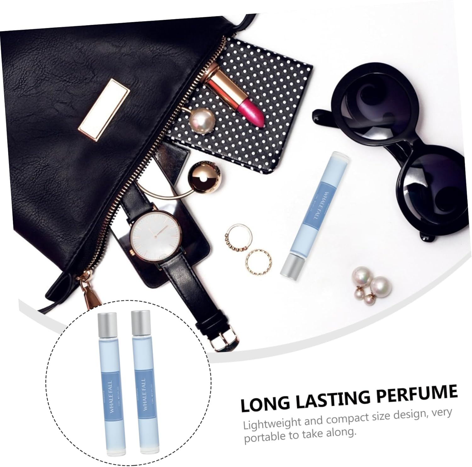 MUSISALY Set of 2 Romantic Body Sprays Women Men Daily Fragrance Perfumes Non-Irritating for Occasion image number 4